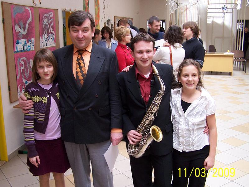 Krajské kolo soutěže ZUŠ – Hra na dechové dřevěné nástroje, Dačice 11. 3. 2009