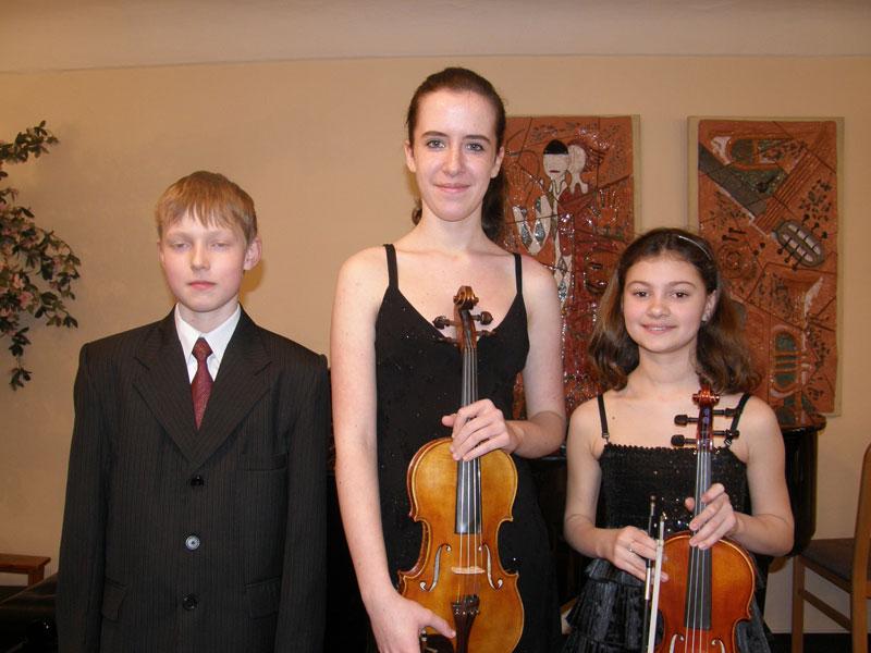 Okresní kolo soutěže ZUŠ – Komorní hra s převahou smyčcových nástrojů, Písek 23. 3. 2010