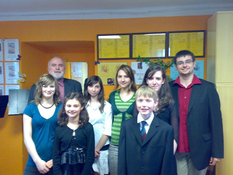 Krajské kolo soutěže ZUŠ – Komorní hra s převahou smyčcových nástrojů, Písek 13. 4. 2010