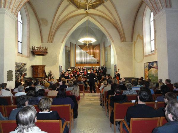 Vánoční koncert – koncertní síň Trojice – 18. 12. 2011