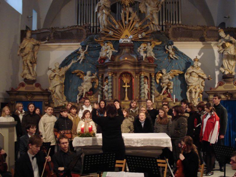 Vánoční koncert – kostel Povýšení sv. Kříže – 16. 12. 2007